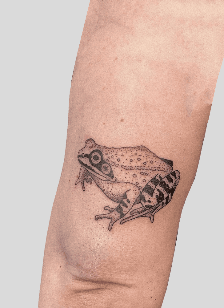 Frog Tattoo Shot