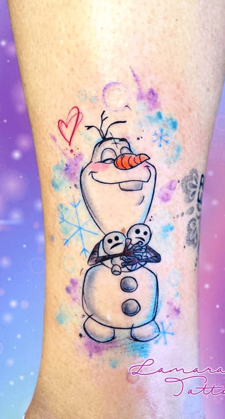 Frozen Tattoo Photograph