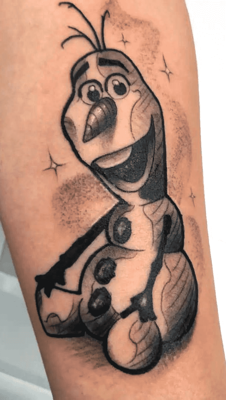 Frozen Tattoo Portrait