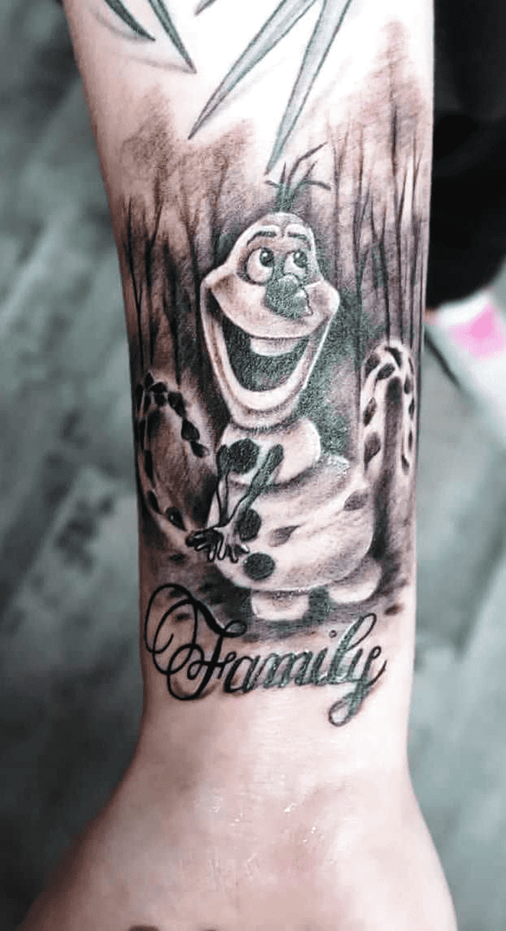 Frozen Tattoo Photograph