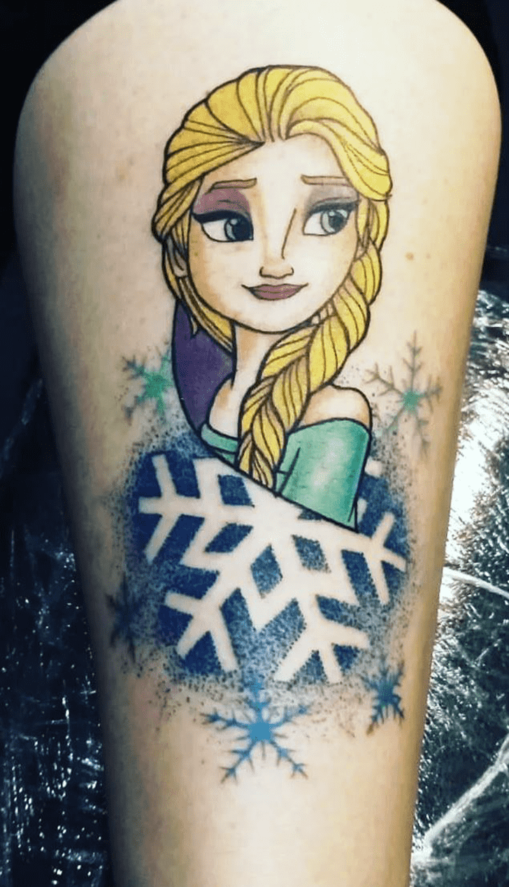 Frozen Tattoo Design Image