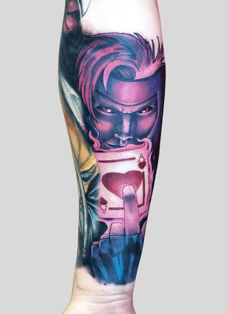 Gambit Tattoo Photo