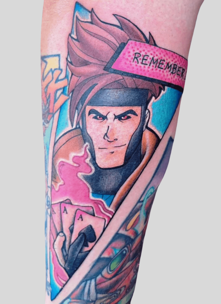 Gambit Tattoo Photograph