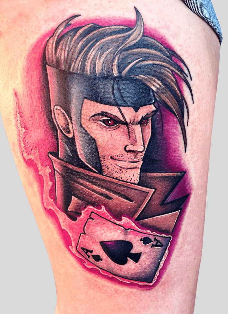 Gambit Tattoo Picture