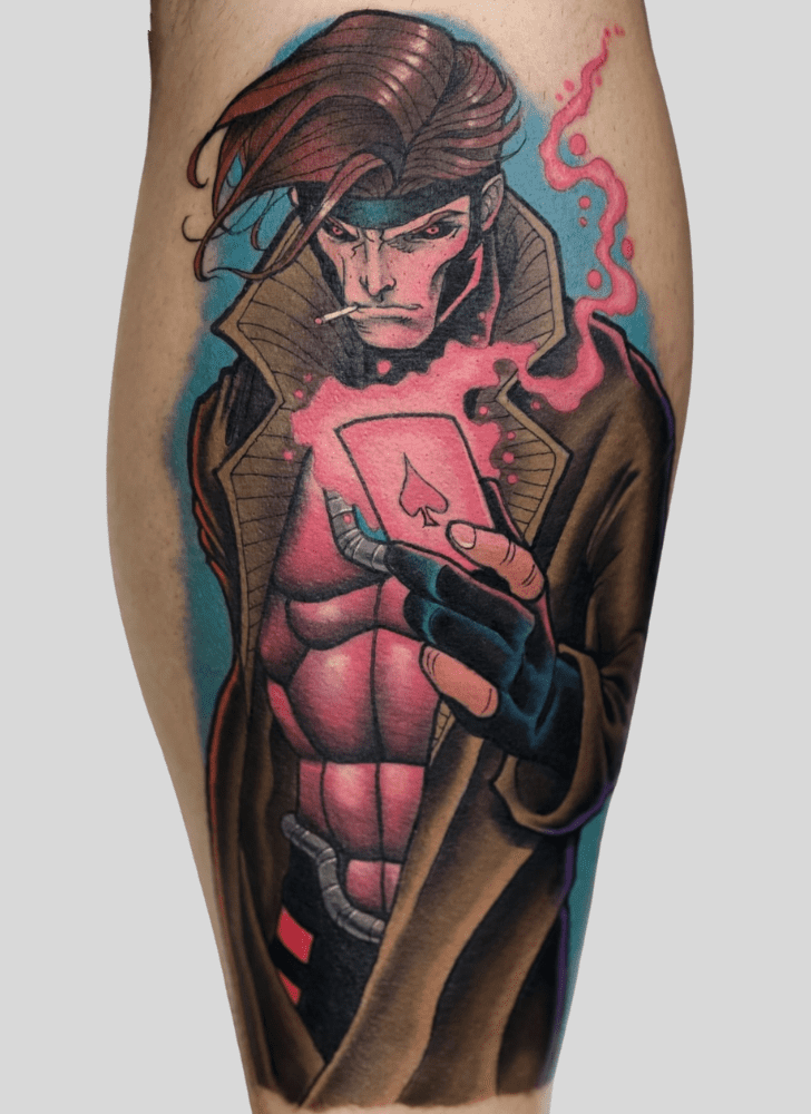 Gambit Tattoo Photo