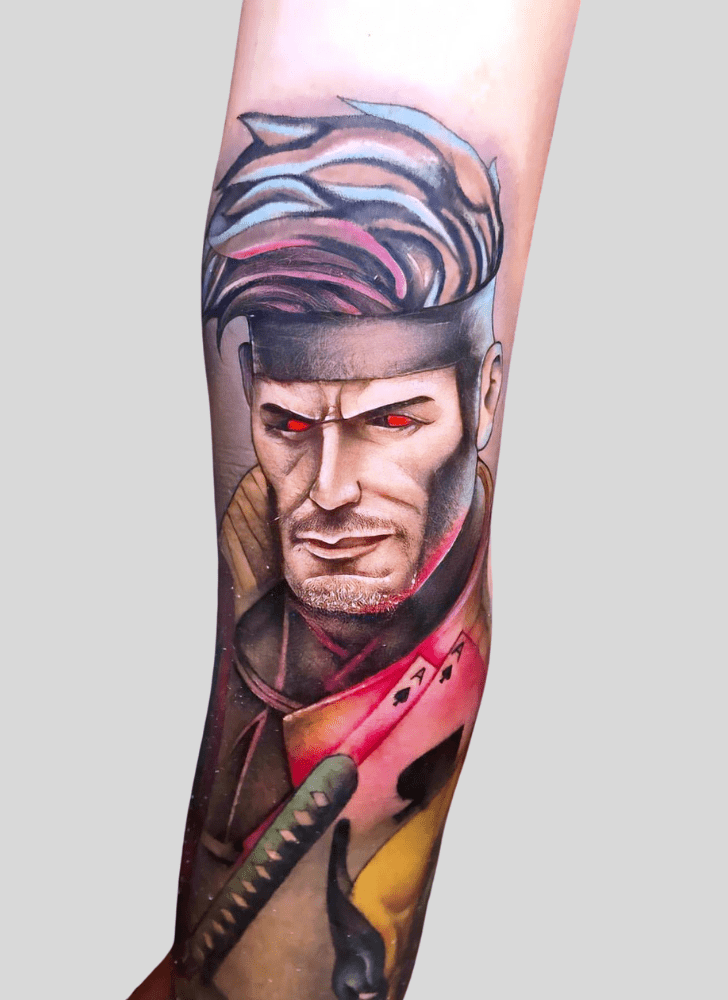 Gambit Tattoo Snapshot