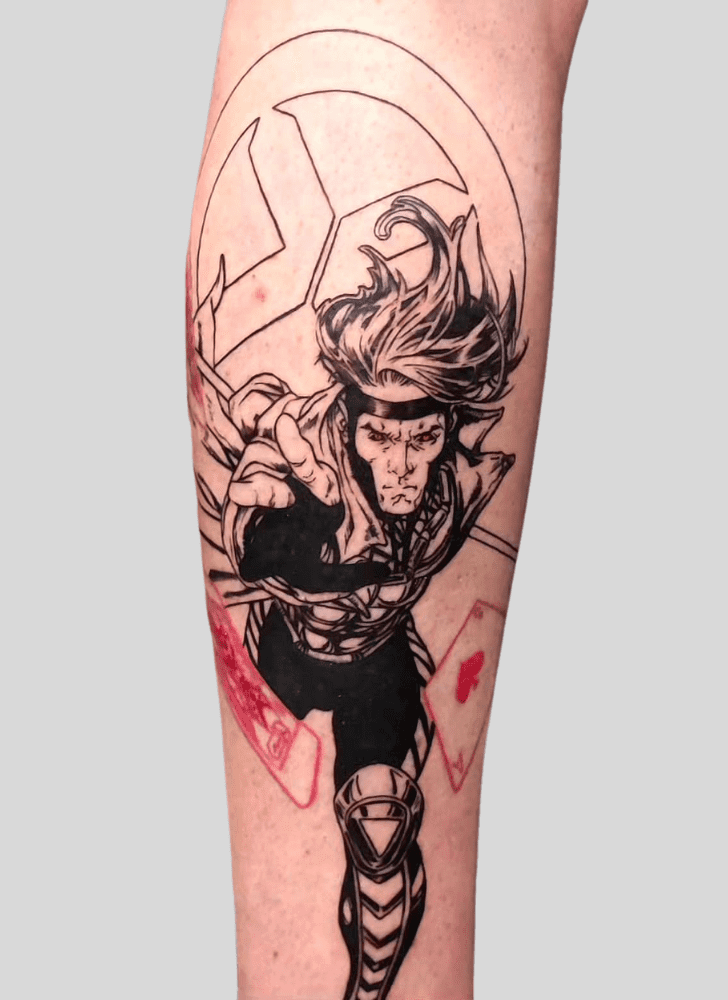 Gambit Tattoo Picture