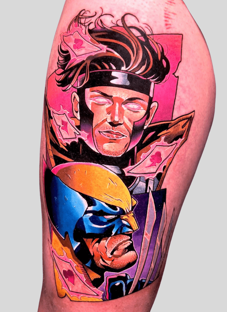 Gambit Tattoo Photograph