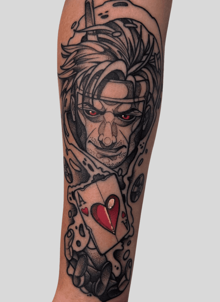 Gambit Tattoo Design Image