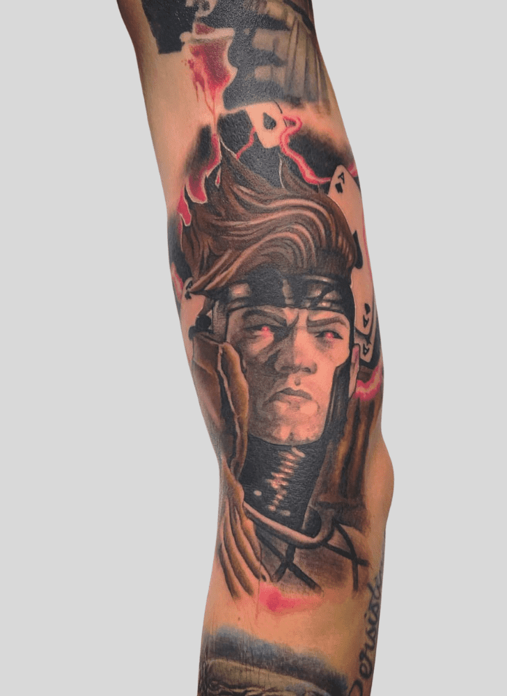 Gambit Tattoo Picture