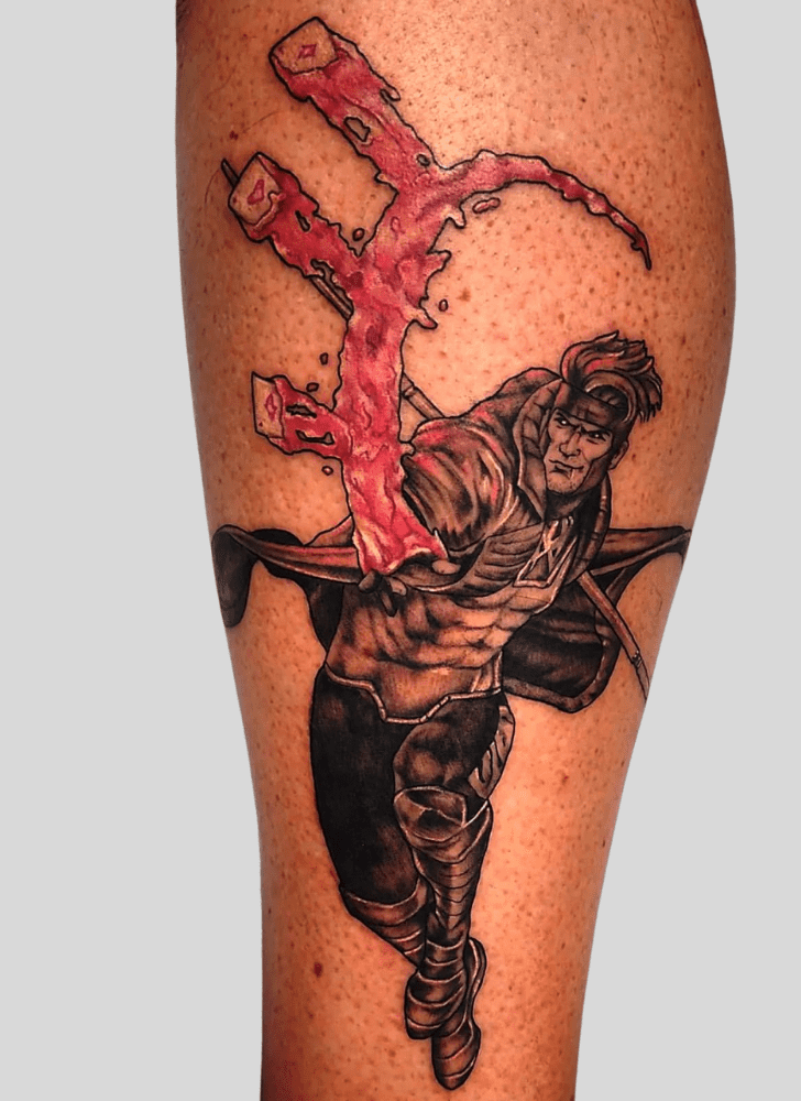 Gambit Tattoo Photo