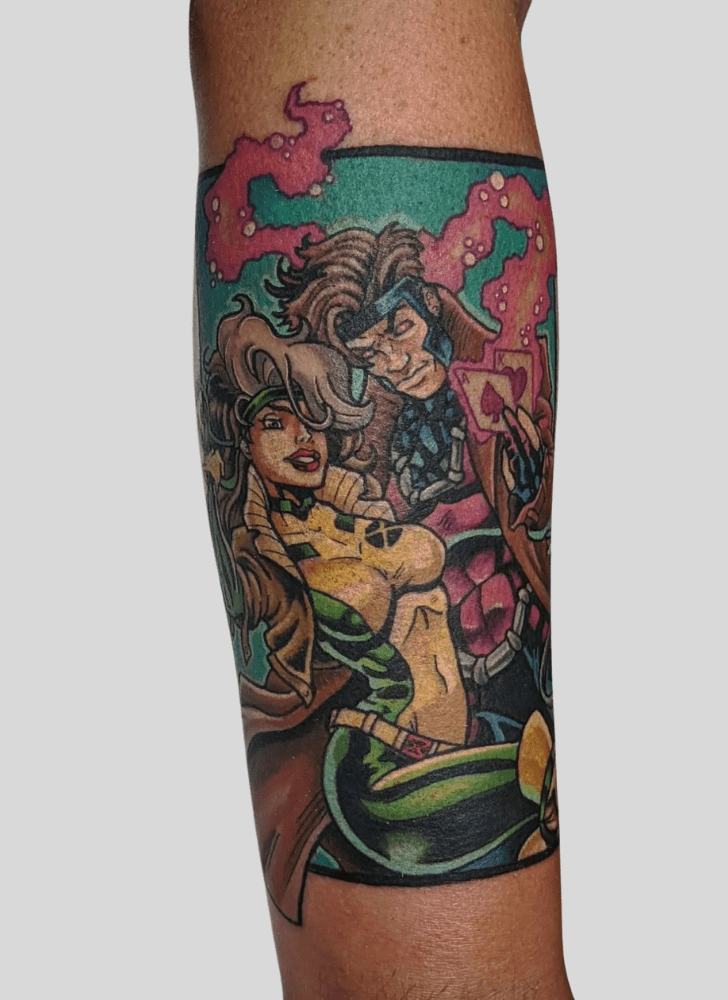 Gambit Tattoo Portrait