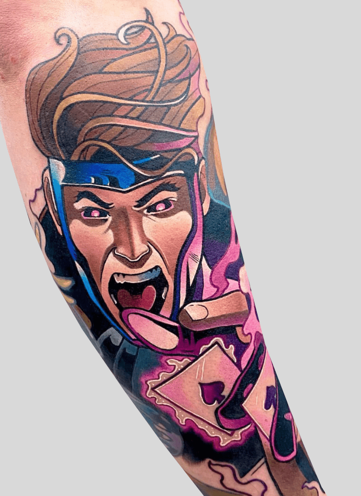 Gambit Tattoo Picture