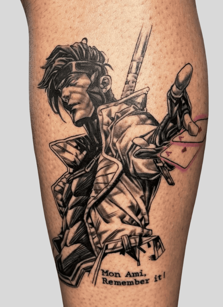 Gambit Tattoo Photo