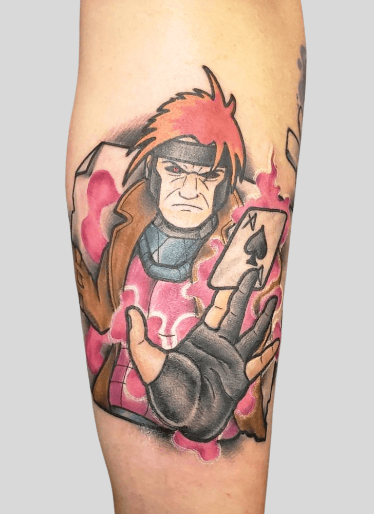 Gambit Tattoo Portrait