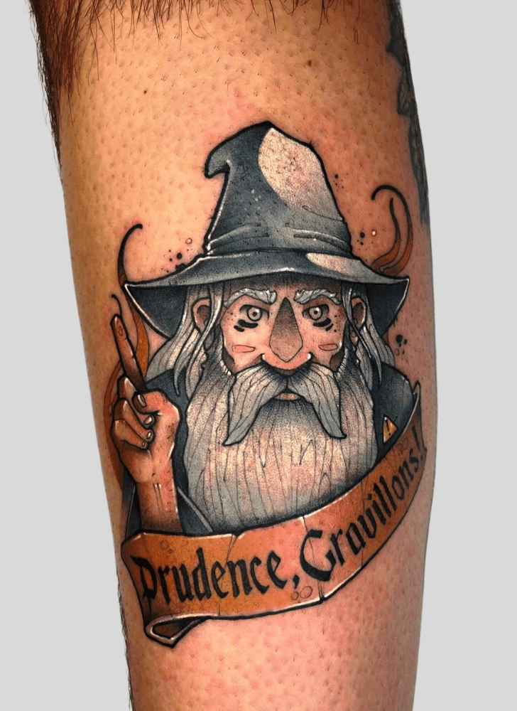 Gandalf Tattoo Design Image