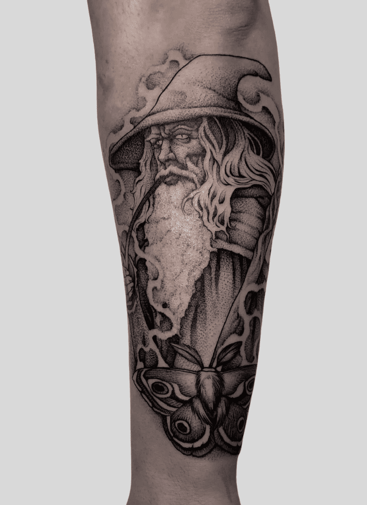 Gandalf Tattoo Design Image