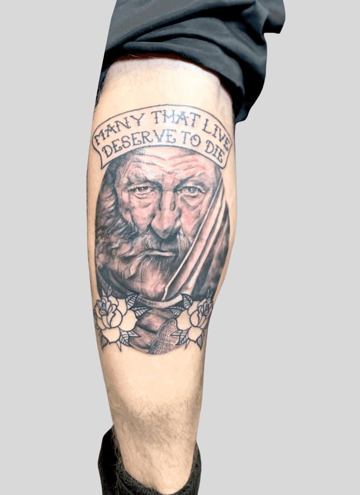 Gandalf Tattoo Design Image