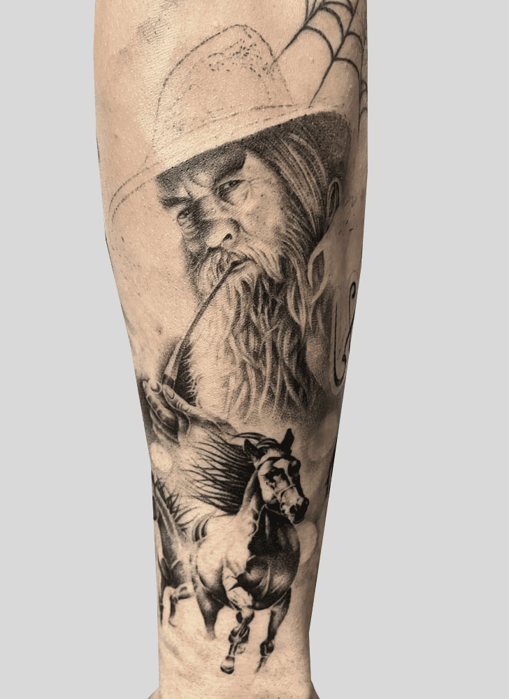 Gandalf Tattoo Shot