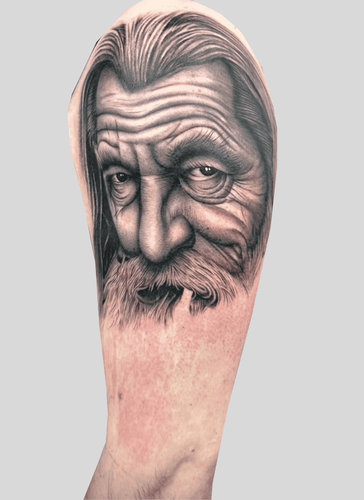 Gandalf Tattoo Design Image