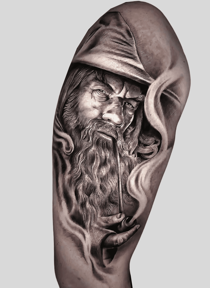 Gandalf Tattoo Photograph