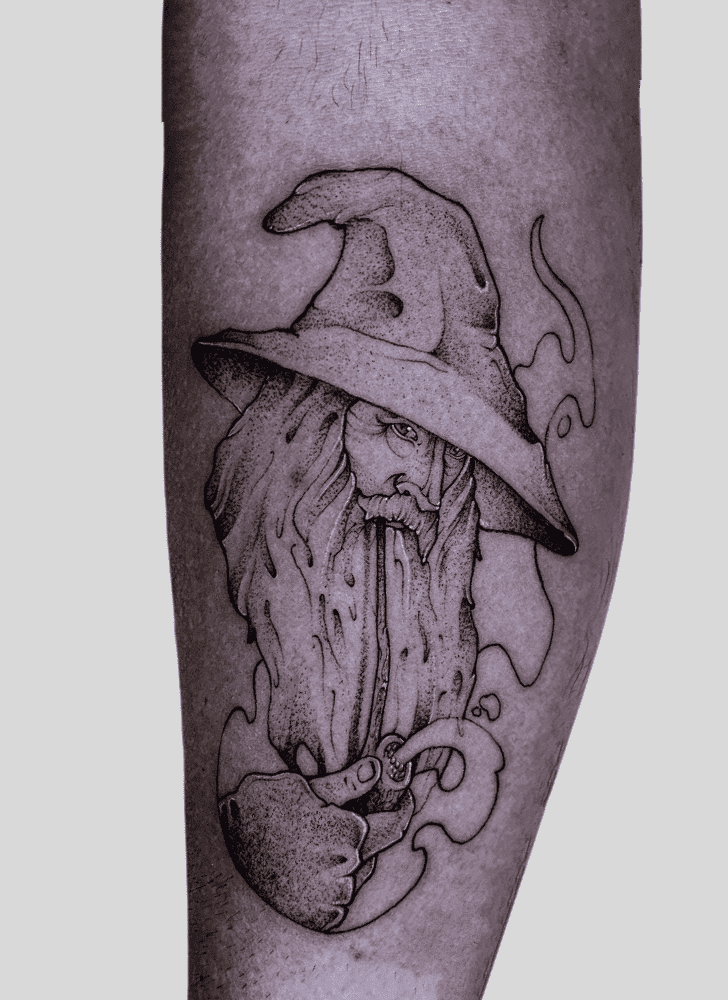 Gandalf Tattoo Portrait