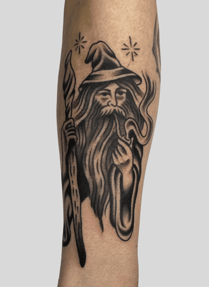 Gandalf Tattoo Photograph