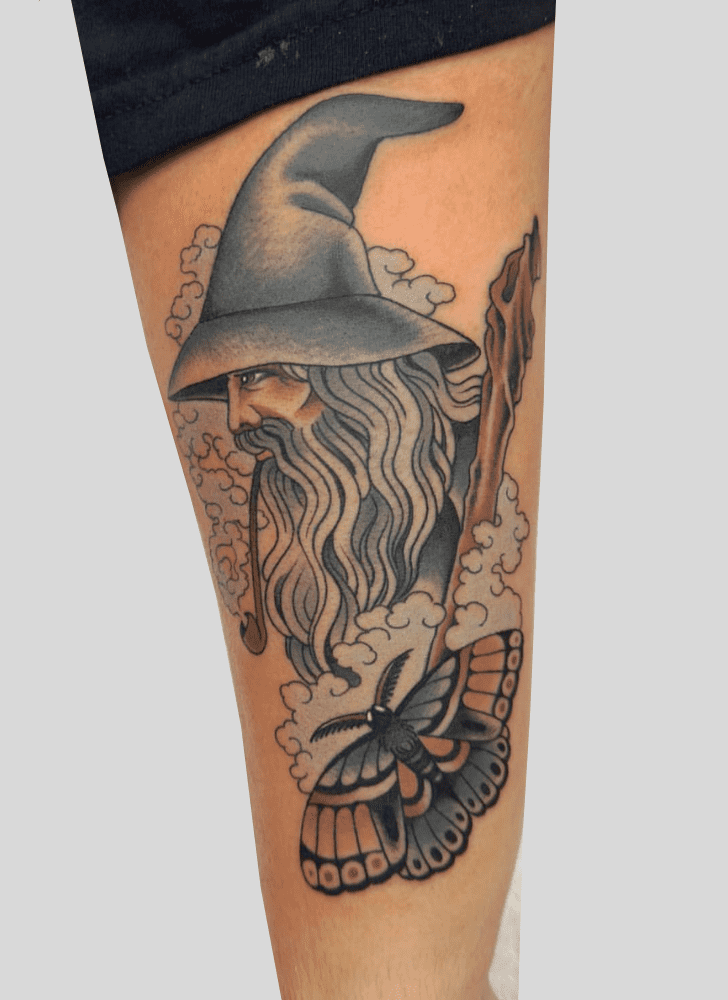 Gandalf Tattoo Portrait