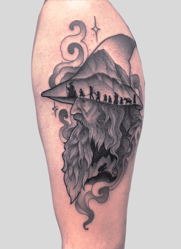 Gandalf Tattoo Shot