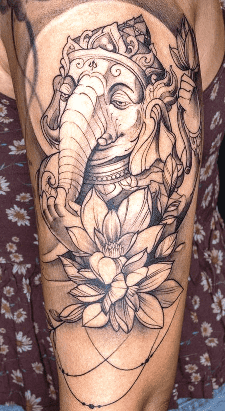 Ganesha Tattoo Photograph