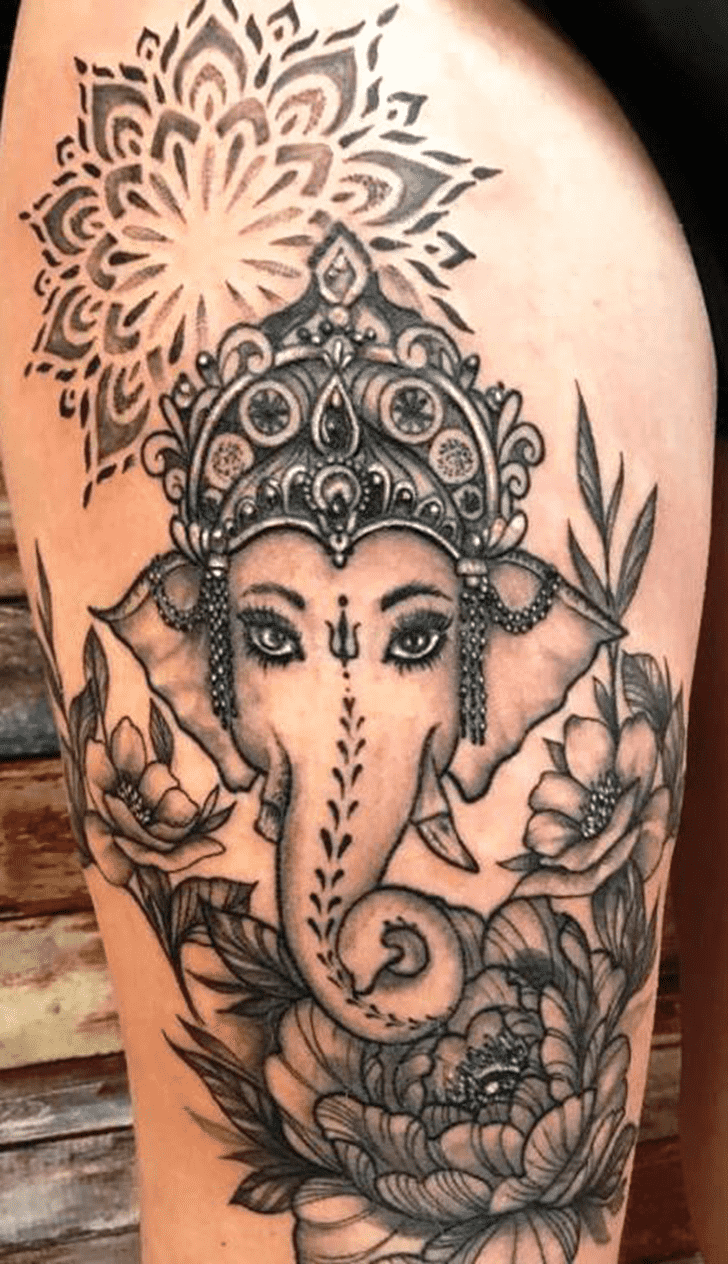 Ganesha Tattoo Ink