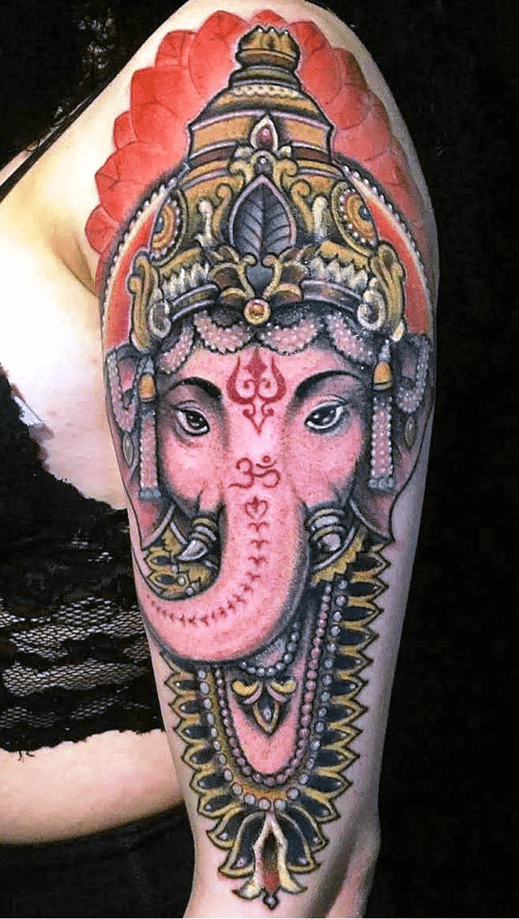 Ganesha Tattoo Figure