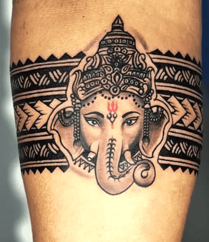 Ganesha Tattoo Photograph