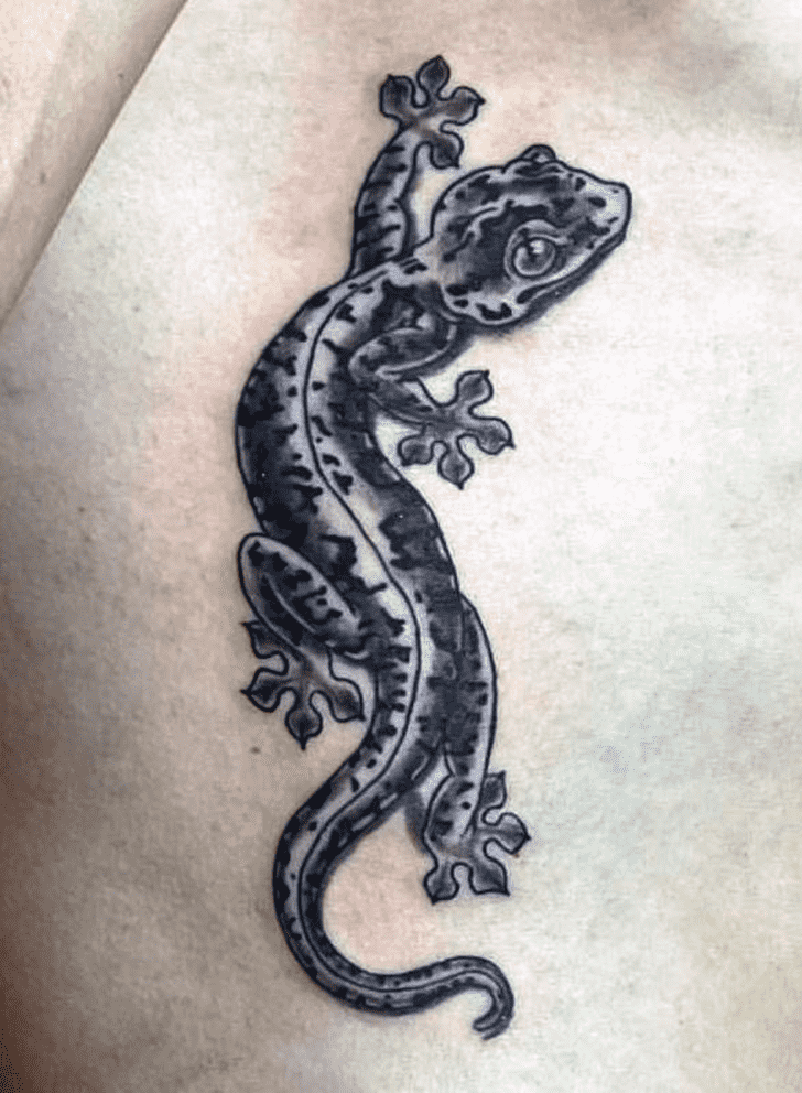 Gecko Tattoo Photograph