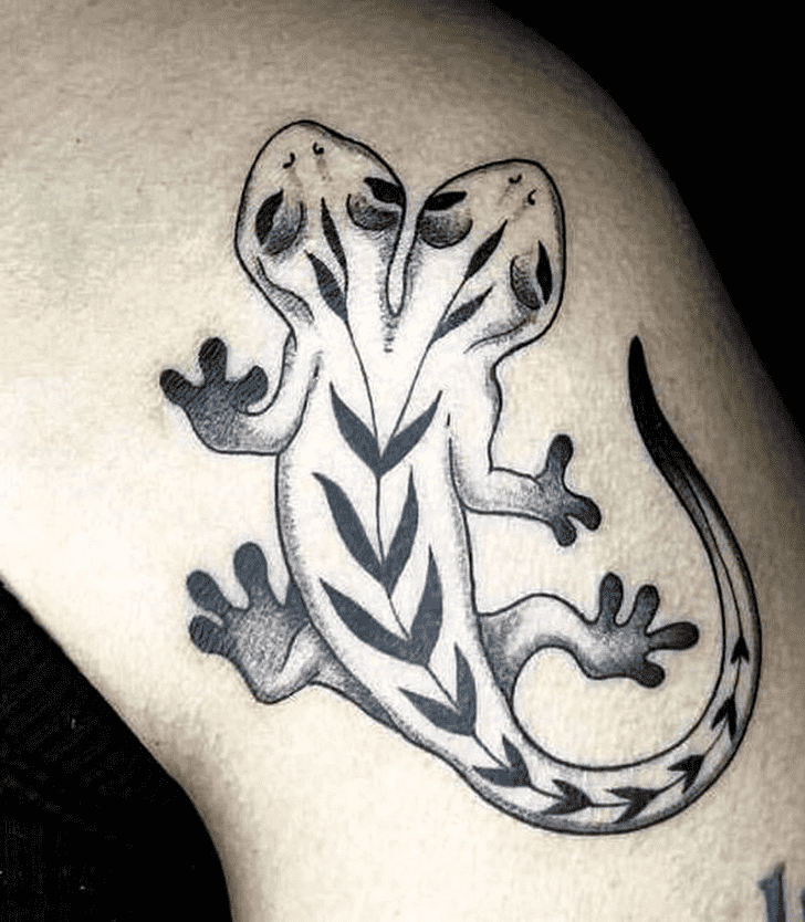 Gecko Tattoo Shot