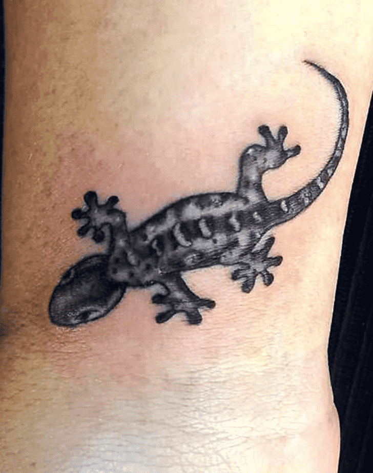 Gecko Tattoo Shot