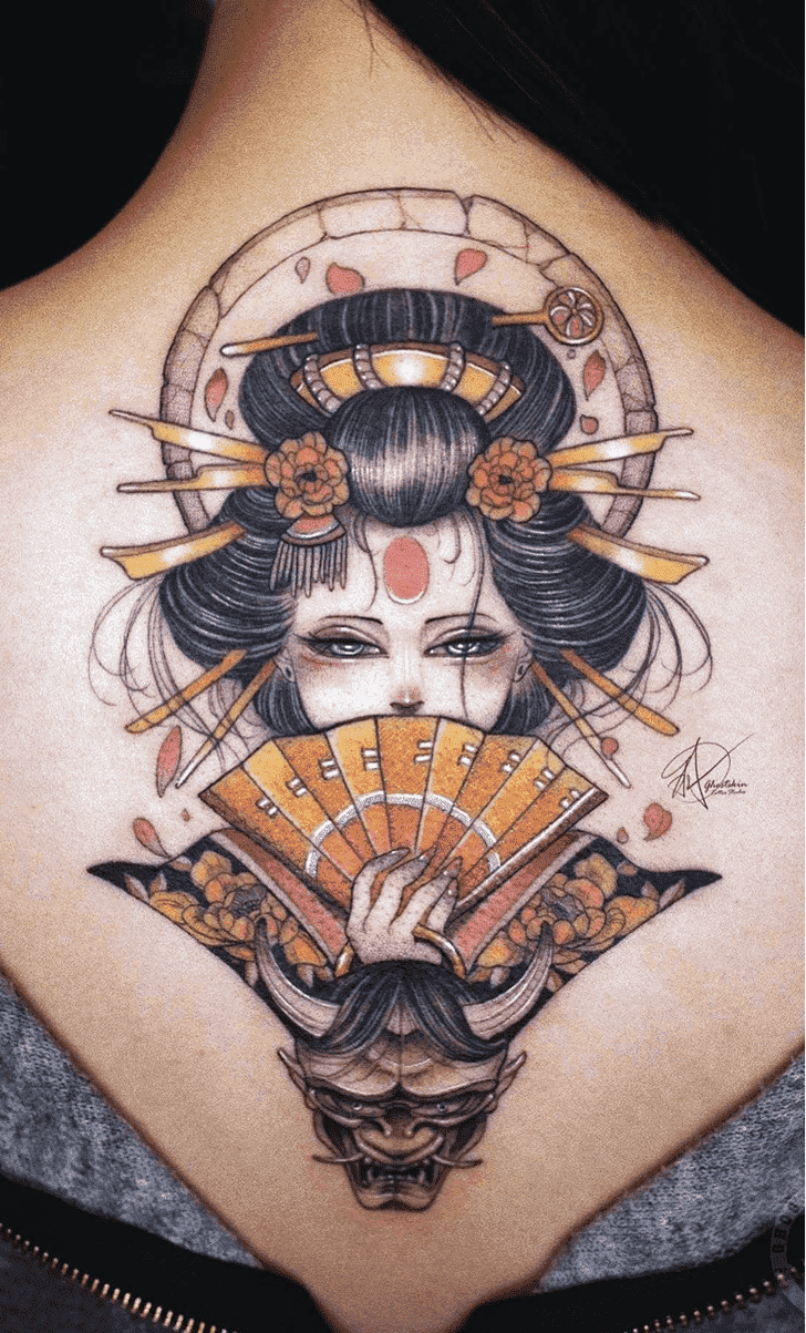Geisha Tattoo Picture