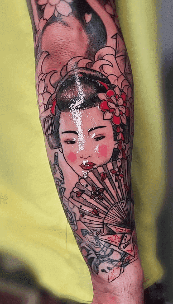 Geisha Tattoo Ink