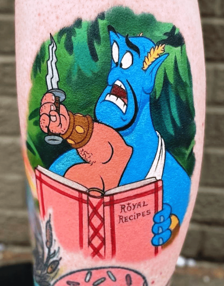 Genie Tattoo Figure