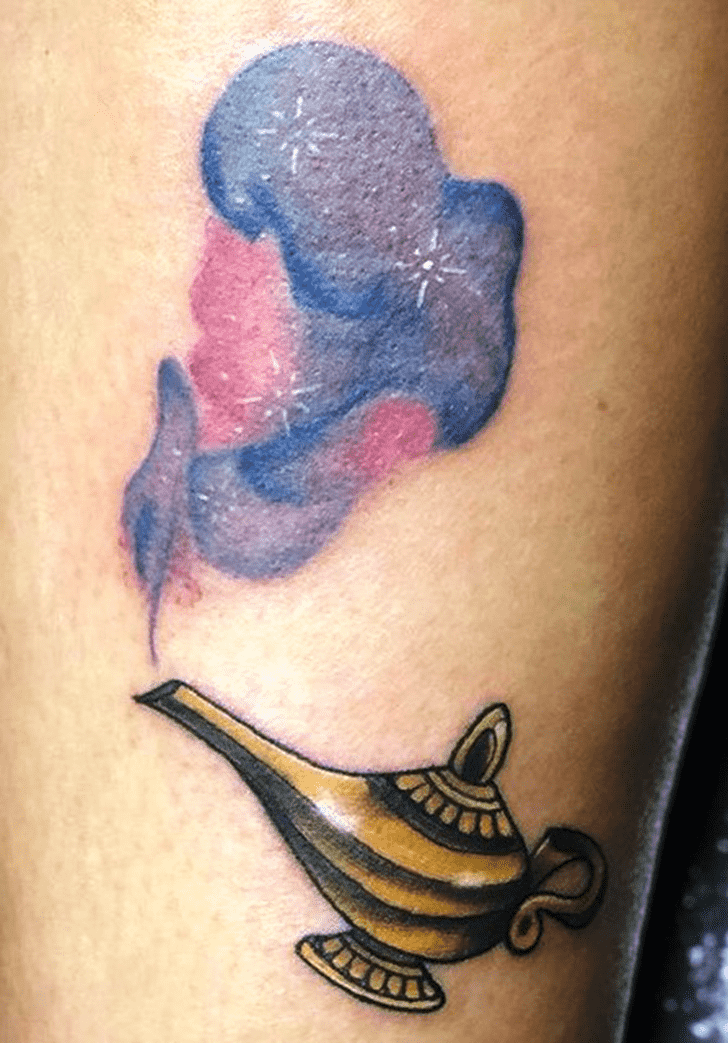 Genie Tattoo Photograph