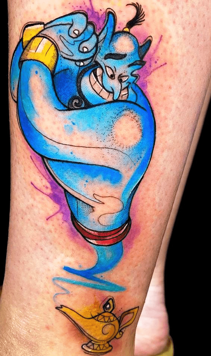 Genie Tattoo Figure