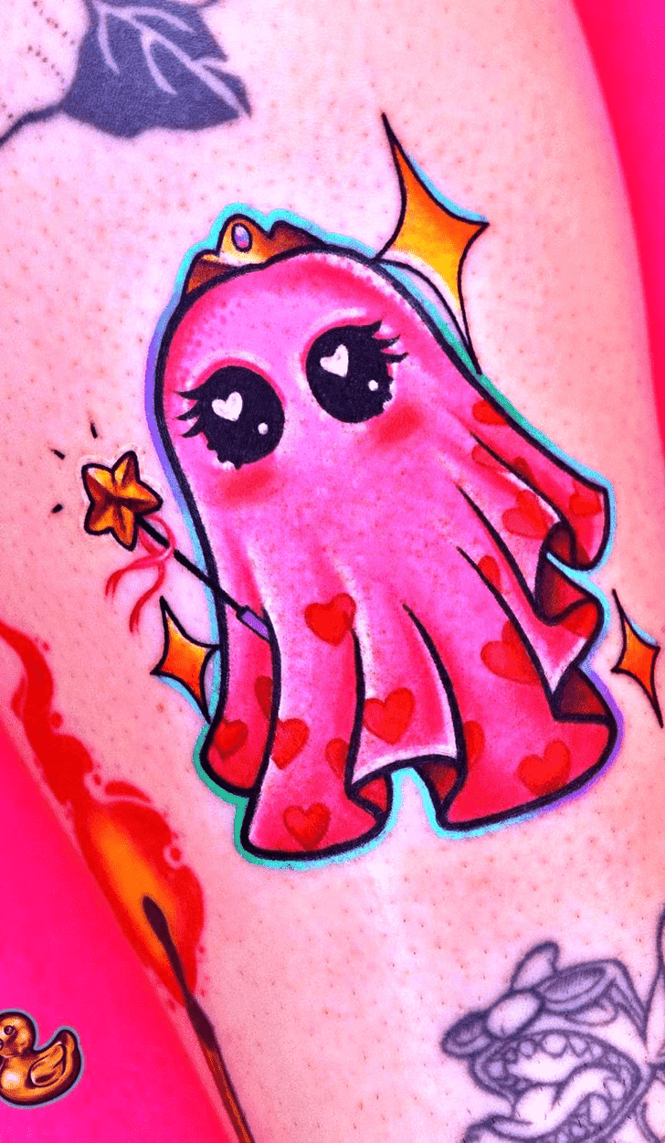 Ghost Tattoo Figure