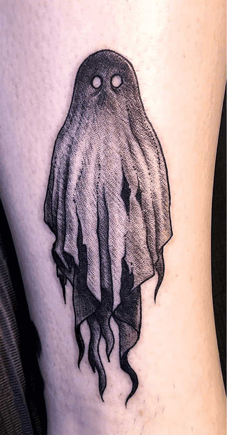 Ghost Tattoo Portrait