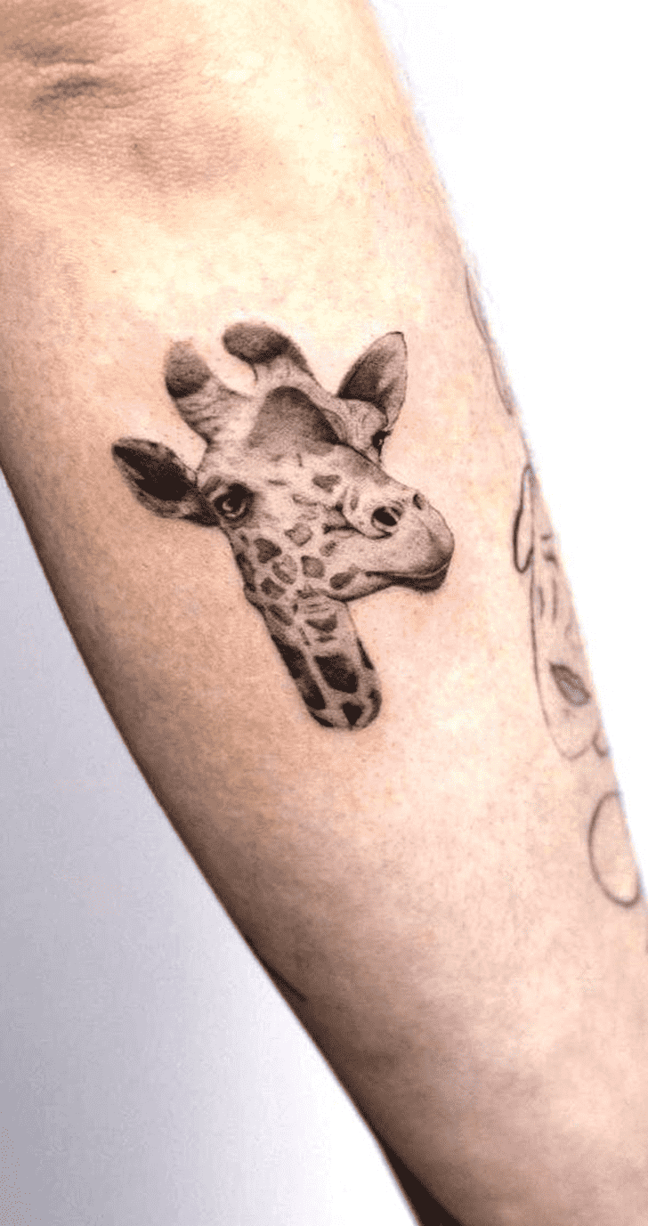 Giraffe Tattoo Picture