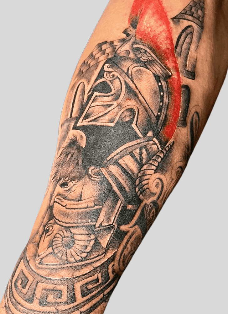 Gladiator Tattoo Figure