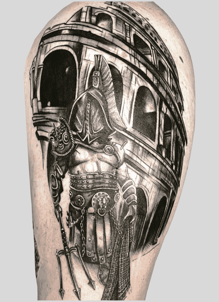 Gladiator Tattoo Photograph