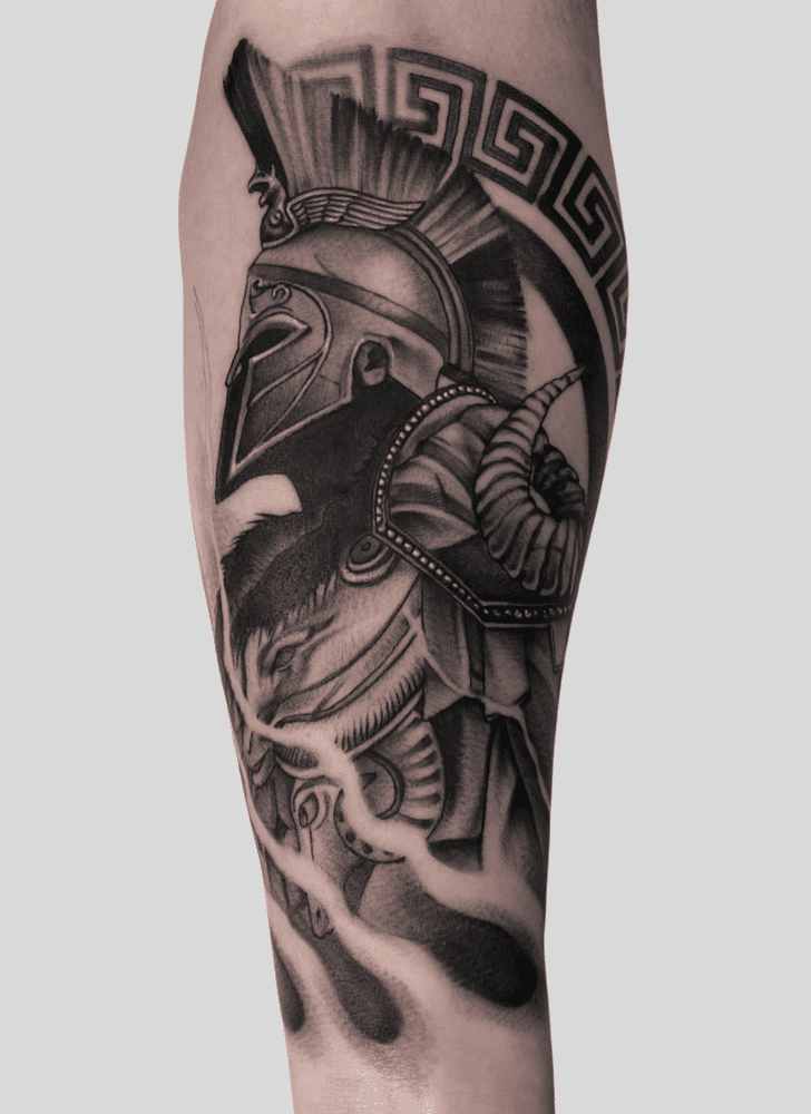 Gladiator Tattoo Shot