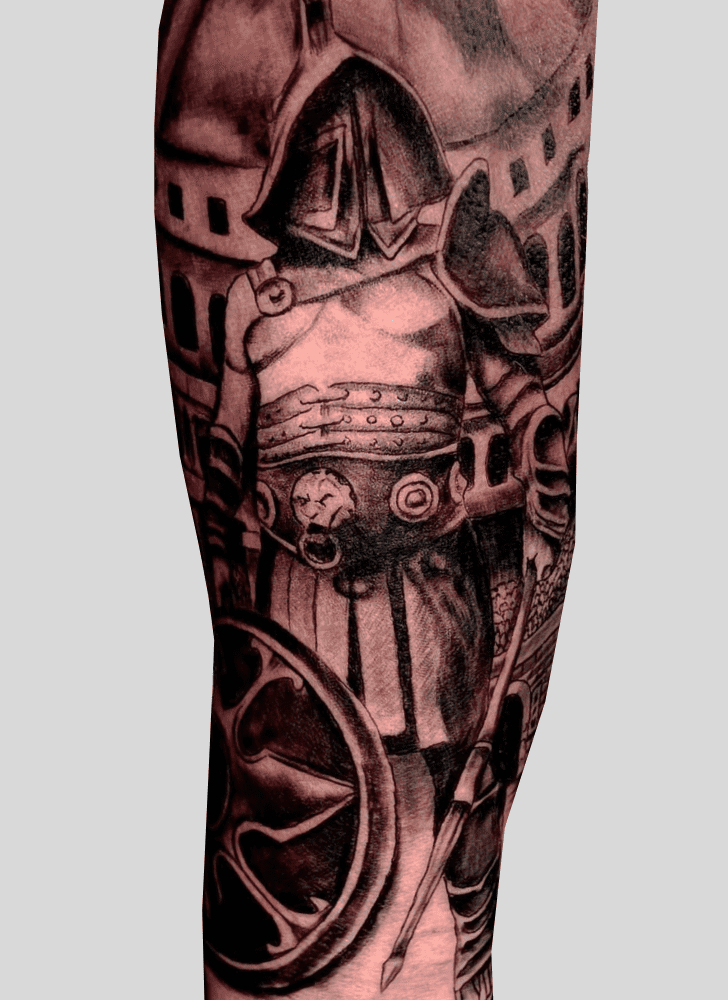 Gladiator Tattoo Portrait