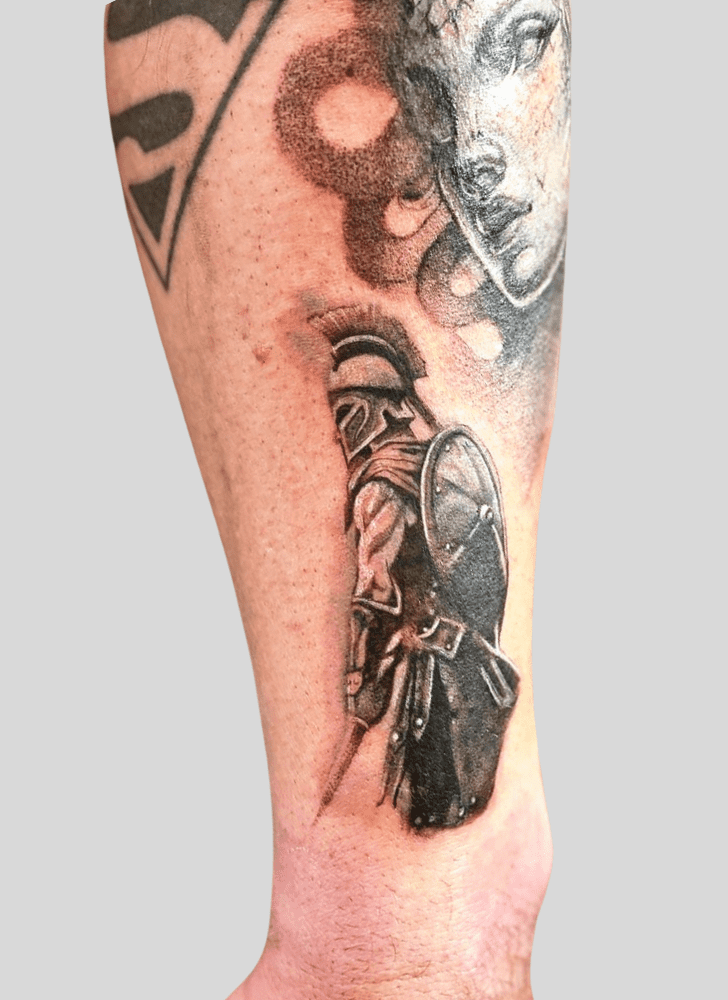 Gladiator Tattoo Shot