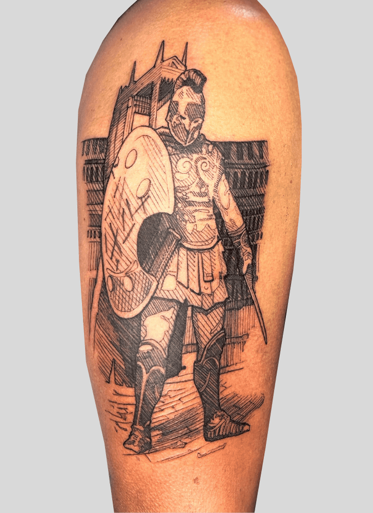 Gladiator Tattoo Photo